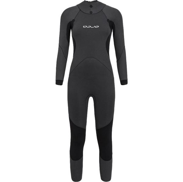 2026 Orca Womens Zeal Hi-Vis Back Zip Open Water Swim Wetsuit NN2Z - Black